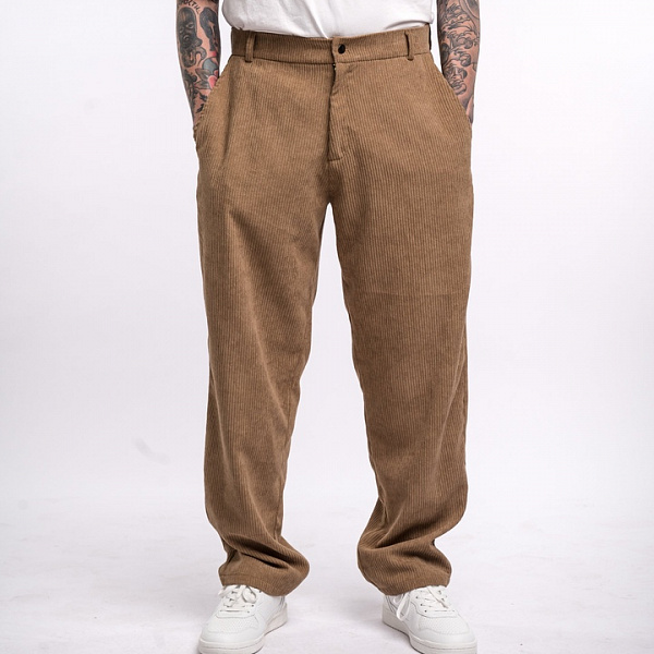 Брюки MIRBA CHINOS-VELVET NEW Бежевый