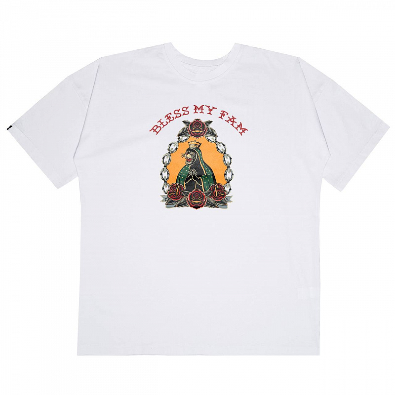 Футболка STEAL CHILL "Пантера" белый