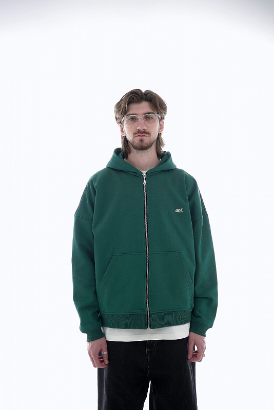 Худи UNIFORM Heavy Zip unf. зеленый