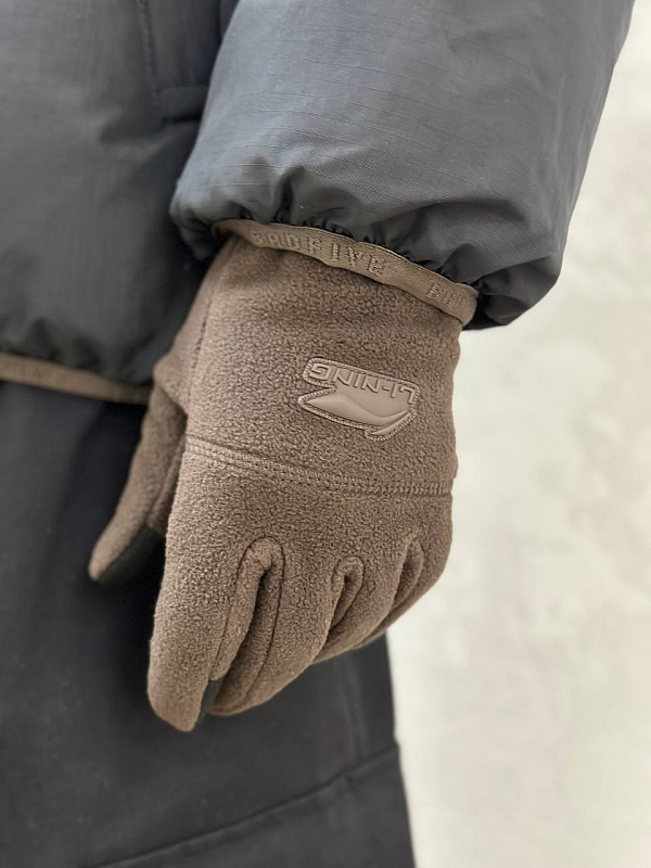 Перчатки LI-NING java коричневый