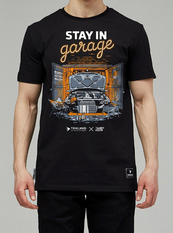 Футболка TRAILHEAD 022 STAYinGARAGE Черный