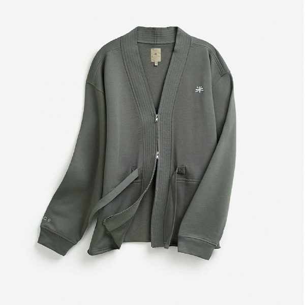 Кимоно RICE KIMONO FULL-ZIP GREY