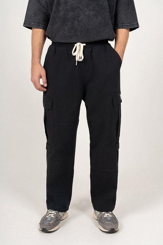 Брюки  KUL'TURA "Cargo 2 pocket" черный