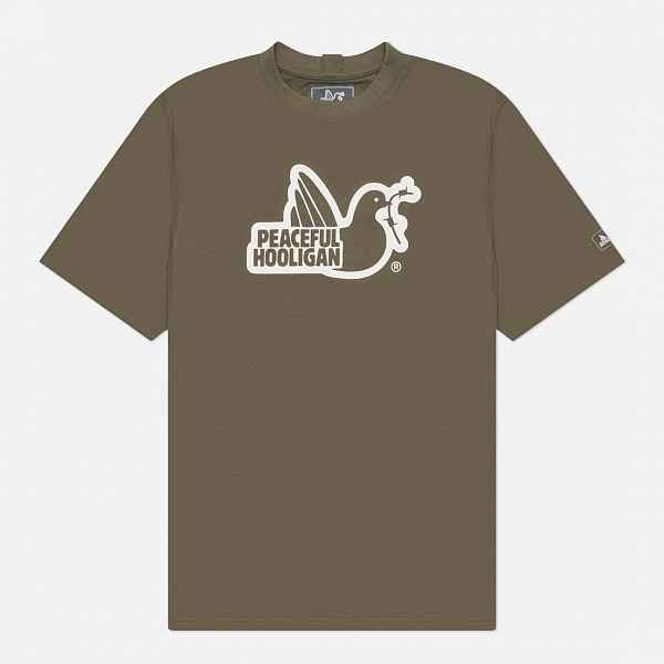 Футболка PEACEFUL HOOLIGAN Outline TARMAC GREY