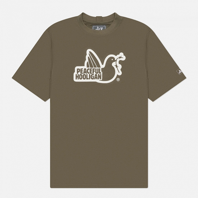 Футболка PEACEFUL HOOLIGAN Outline TARMAC GREY