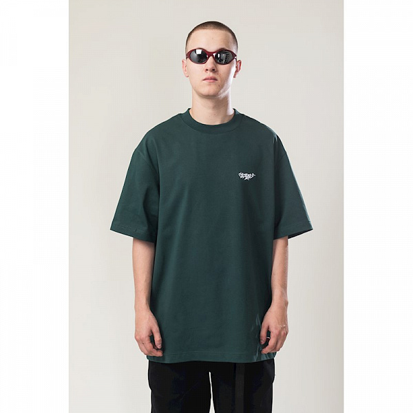 Футболка CODERED Stage Зеленый Темный Small Tag