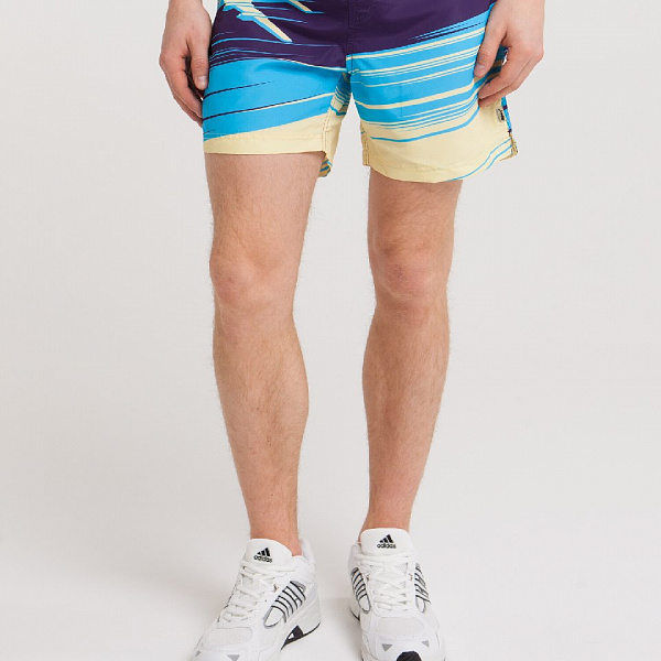 Шорты ЗАПОРОЖЕЦ плавательные SAMOLET PURPLE/MINT фиолетовый/мятный