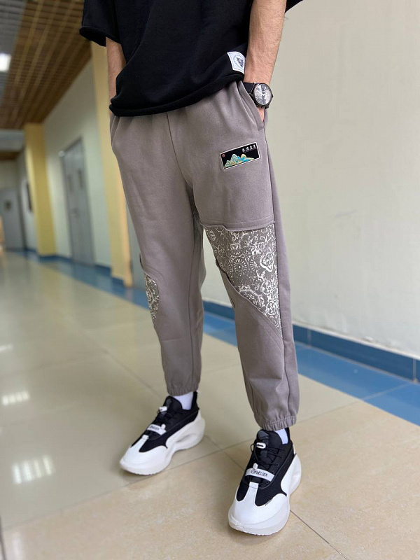 Брюки мужские 361° Knit Cropped mortal dust серый