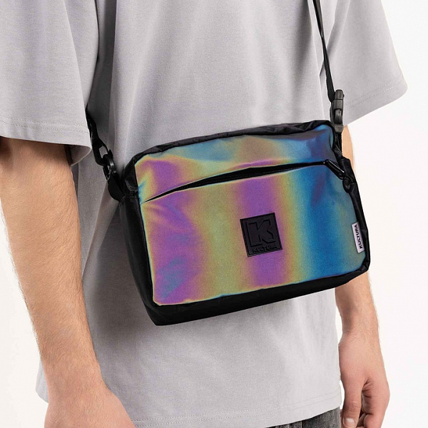 Сумка мессенджер KUL'TURA "Long pro" черный