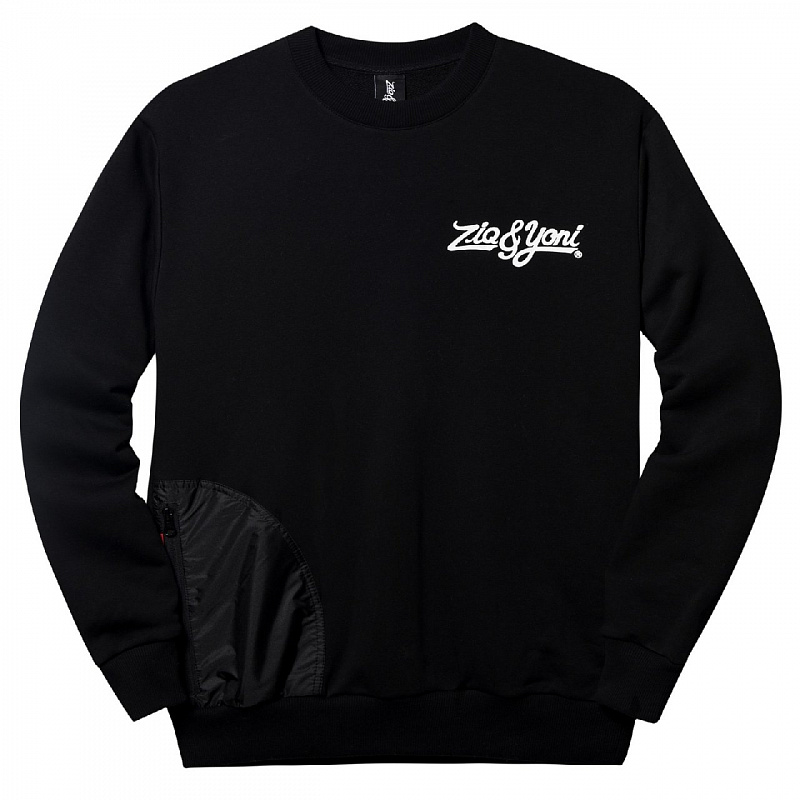 Свитшот ZIQ & YONI R NEW LOGO черный SW-RNEWLOGO-BLK
