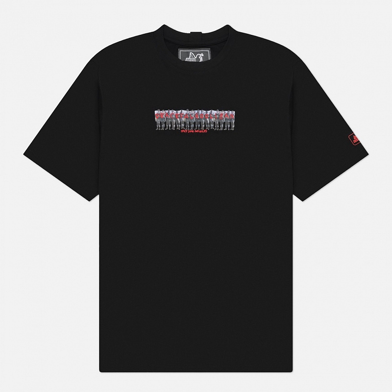 Футболка PEACEFUL HOOLIGAN Riot BLACK