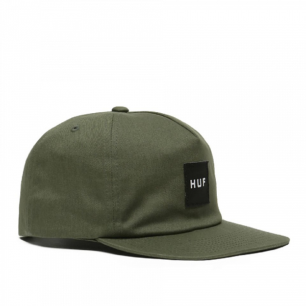 Кепка HUF ESS UNSTRUCTURED BOX SNAPBACK LODEN
