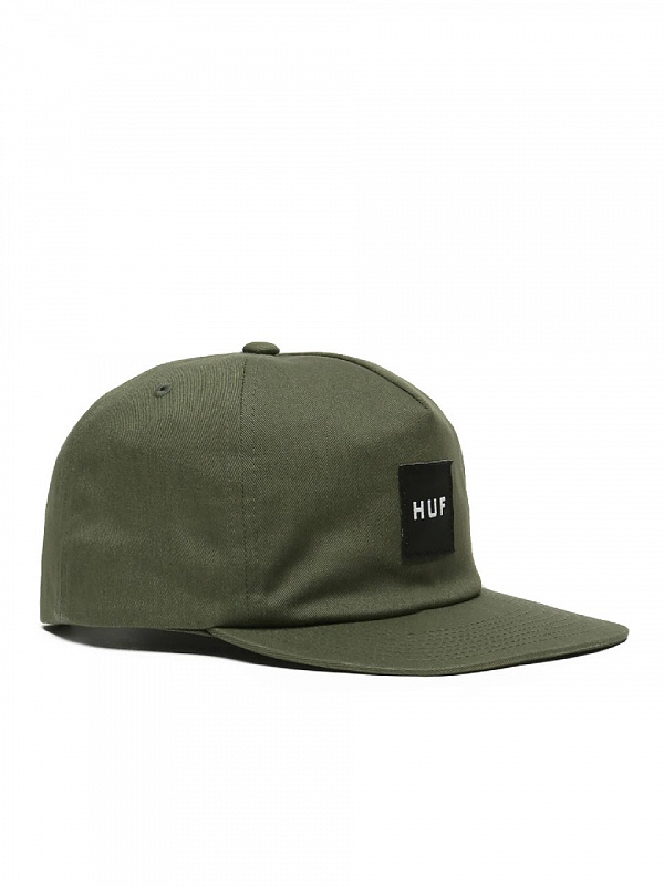 Кепка HUF ESS UNSTRUCTURED BOX SNAPBACK LODEN