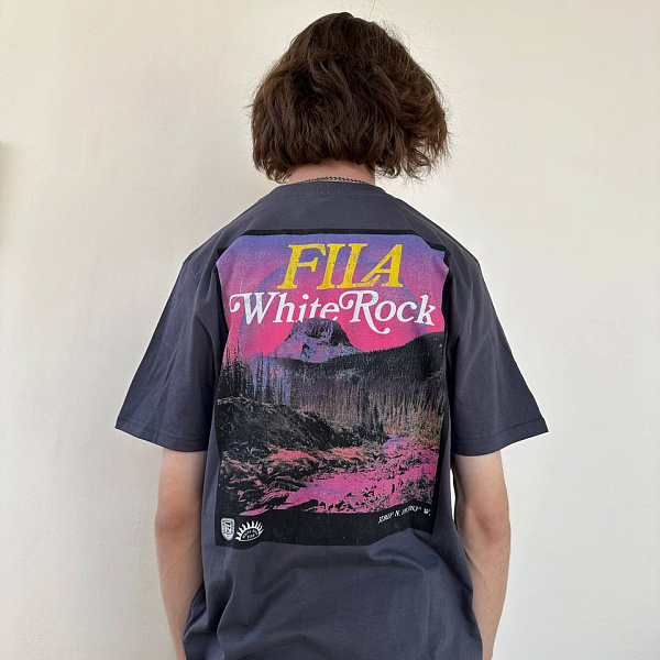 Футболка мужская Fila ebony синий