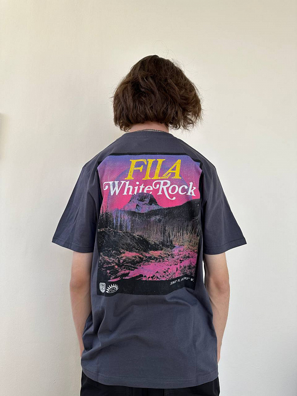 Футболка мужская Fila ebony синий