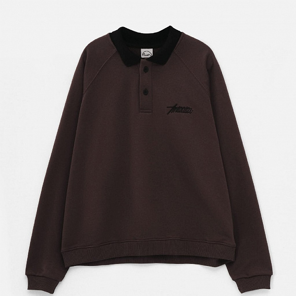 Толстовка ANTEATER Crewneck-Polo-Brown
