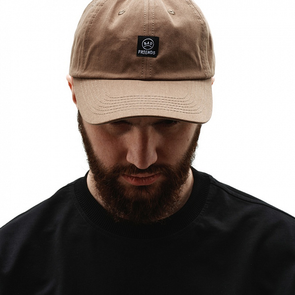 Кепка THE BAD FRIENDS Cassis бежевый