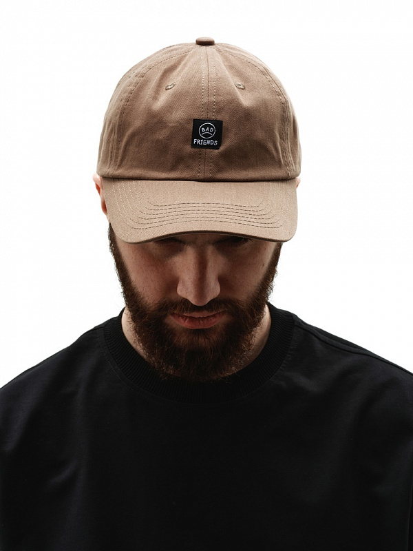 Кепка THE BAD FRIENDS Cassis бежевый