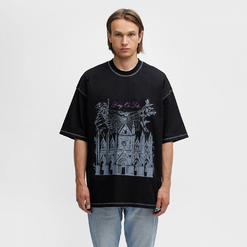 Футболка ARTEFACT HIDDEN Pray or Die Черный