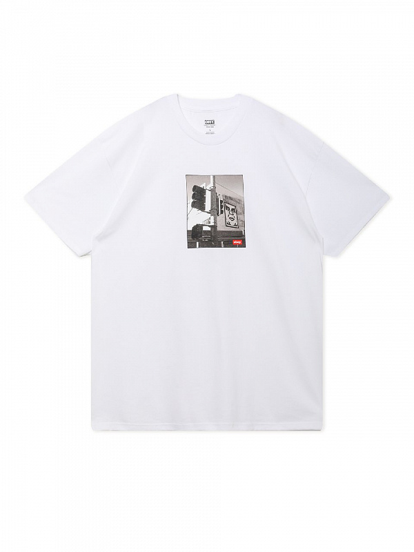 Футболка OBEY LOS ANGELES PHOTO WHITE