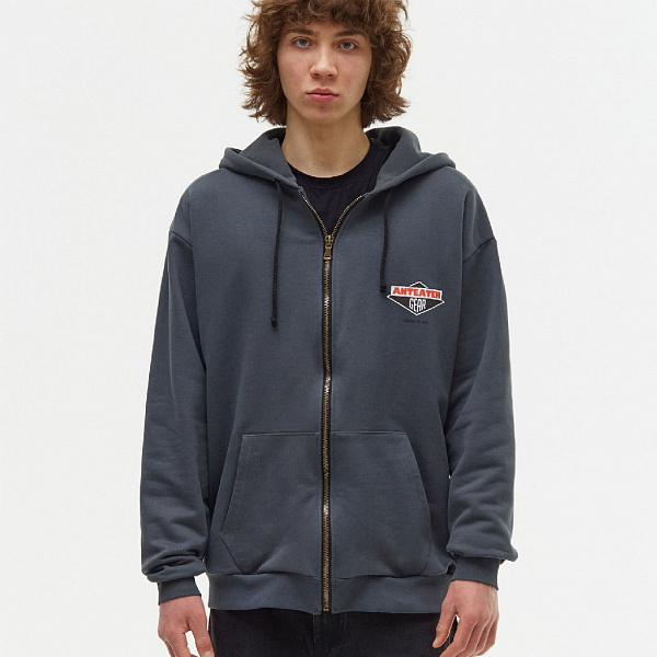 Толстовка ANTEATER Hoodie-Zip-Grey
