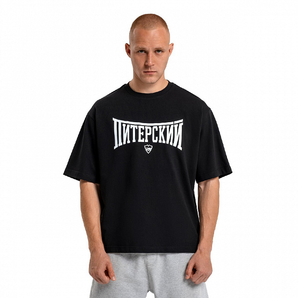 Футболка Питерский щит "Оригинал" черный