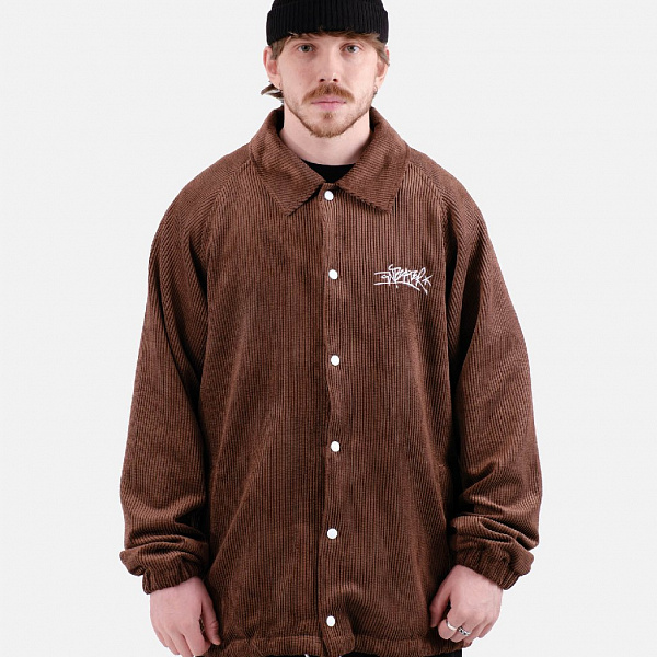 Куртка ANTEATER Coachjkt-Vlvt-Chocolate