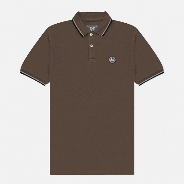 Поло PEACEFUL HOOLIGAN Victoria Polo цвет TARMAC GREY