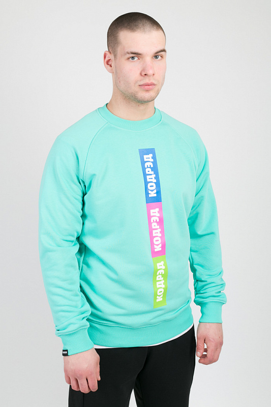 Толстовка CODERED Firm Summer Мятный Triple Cirillic Logo CR1226