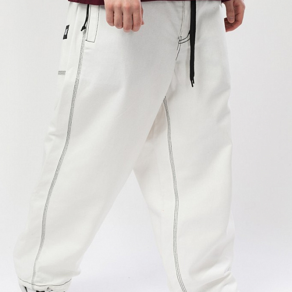 Джинсы CODERED Real Baggy Молочный