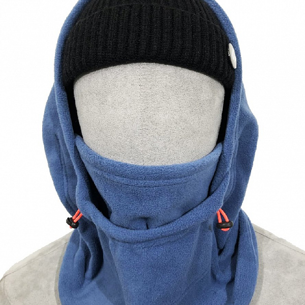 Балаклава  капюшон флисовый  МОЛОДОСТЬ синий