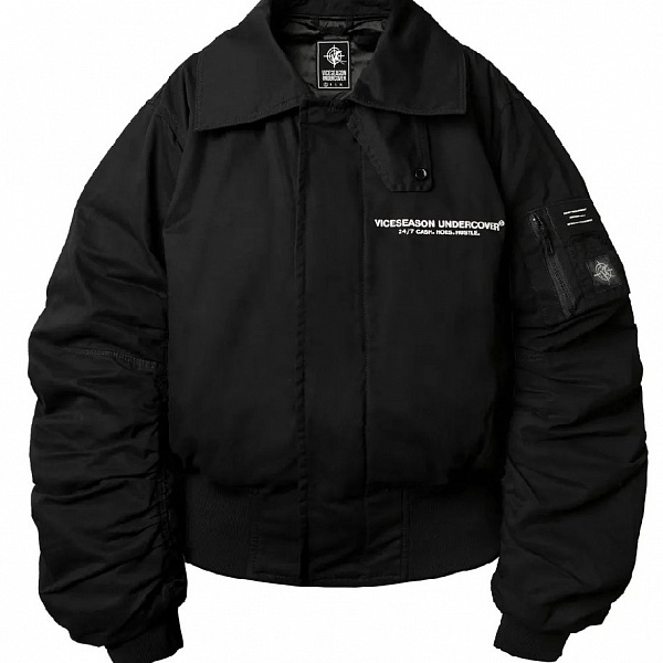 Куртка бомбер Viceseason Undercover Cash dry черный