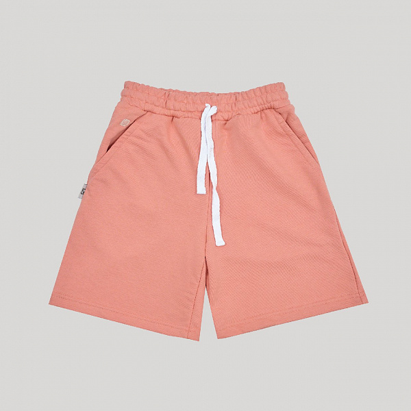 Шорты ONE TWO "BASIC 7", коралловая дымка