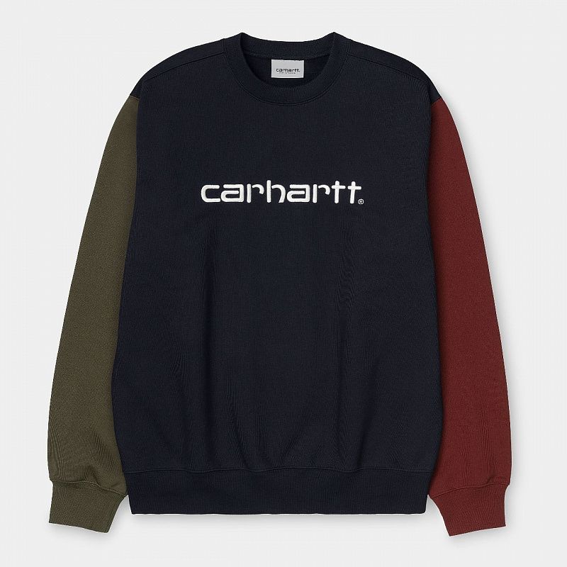 Свитшот CARHARTT WIP Carhartt Tricol Sweatshirt DARK NAVY