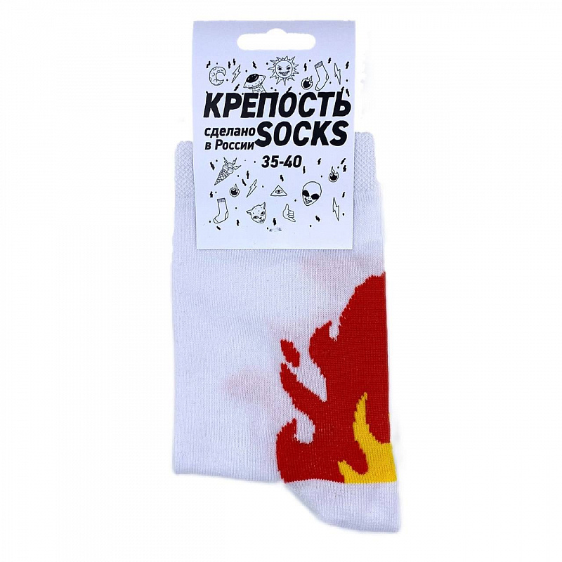 Носки КРЕПОСТЬ SOCKS "Пламя"