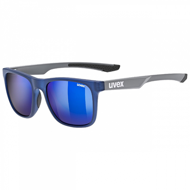 Очки солнцезащитные UVEX LGL 42 blue grey mat/mir.blue синий/серый матовый/синий