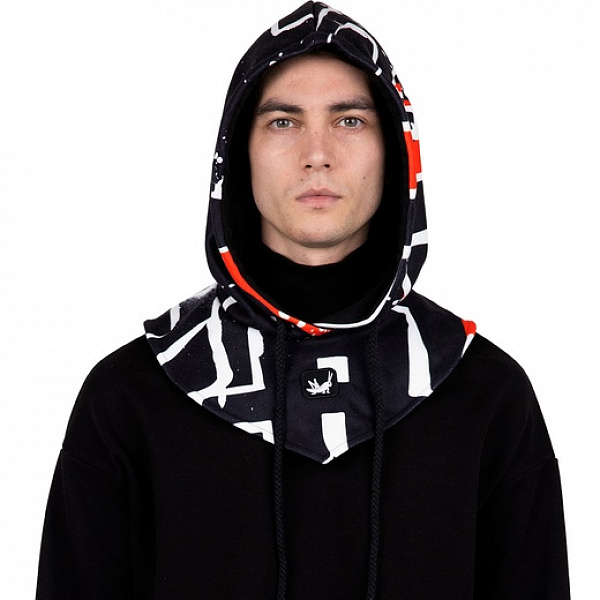 Капюшон балаклава RITMIKA ‘’K-Art" Красно-черный