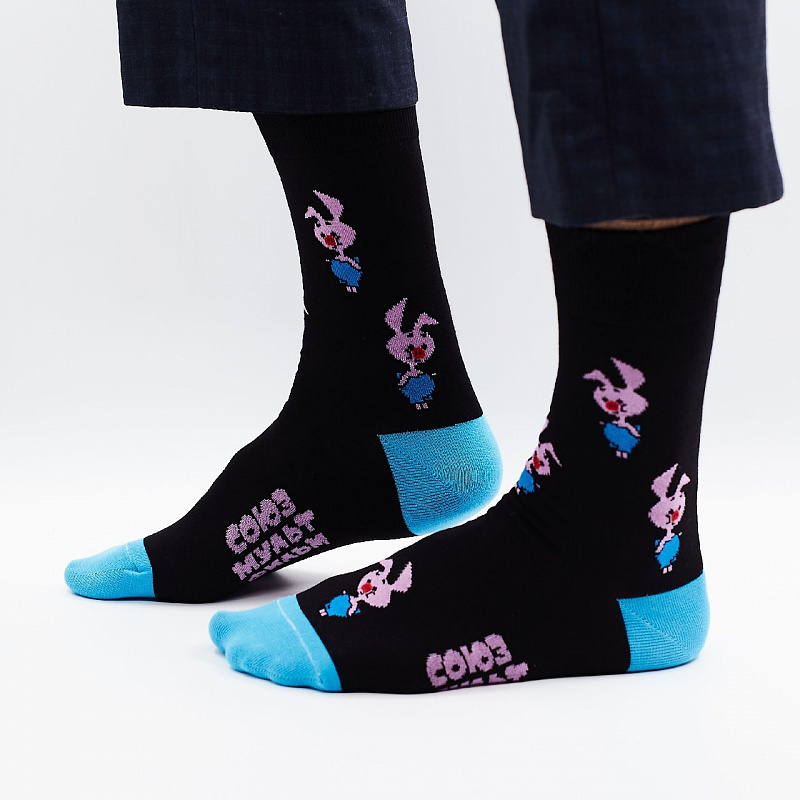 Носки ST.FRIDAY SOCKS В самом деле, Пятачок