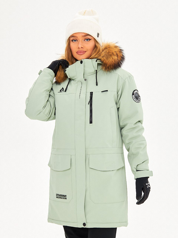 Парка женская AZIMUTH 123/22939_62 Фисташковый