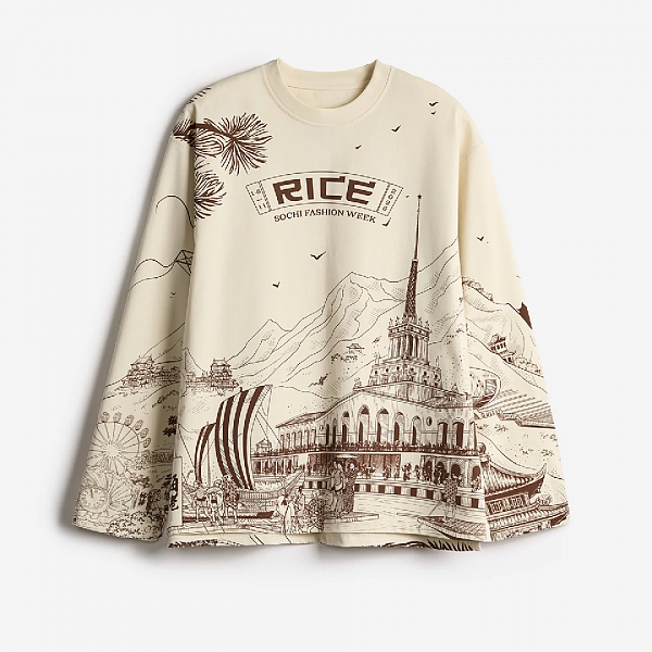 Лонгслив RICE SOCHI PANORAMA LONGSLEEVE