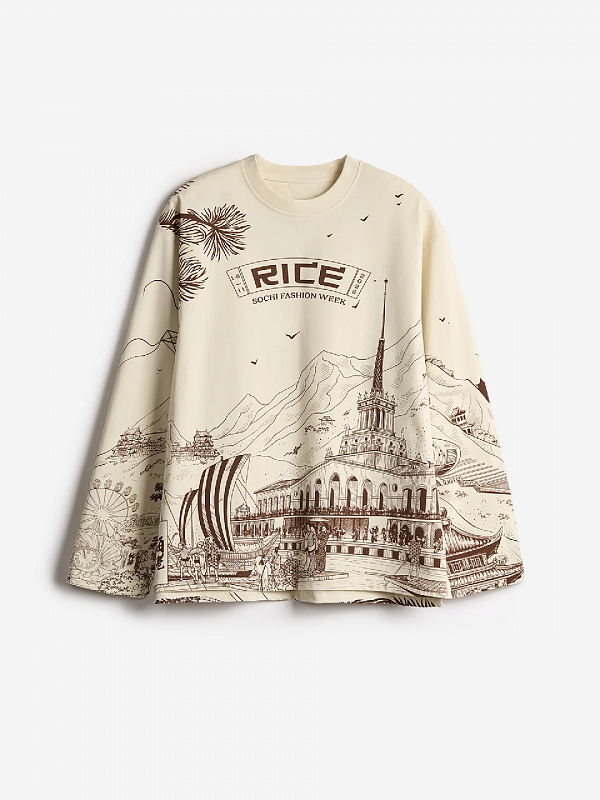 Лонгслив RICE SOCHI PANORAMA LONGSLEEVE