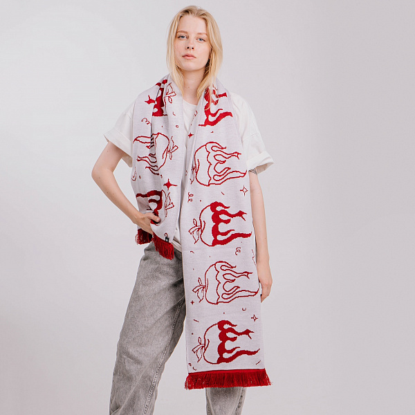 Шарф КРЕПОСТЬ "Apple"