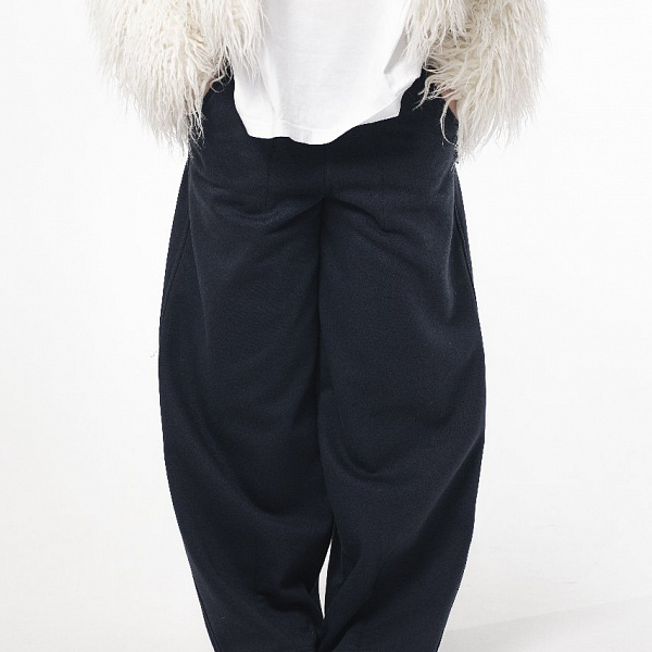 Штаны THE BAD FRIENDS Hakama WRM графит начес футер