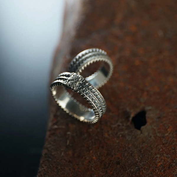 Кольцо Kate Snap "Арматура"