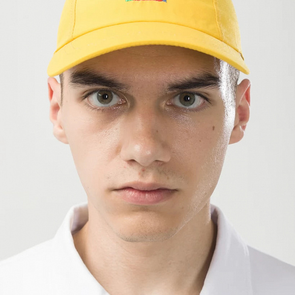 Кепка CODERED 5 Panel Желтый CRCR Love