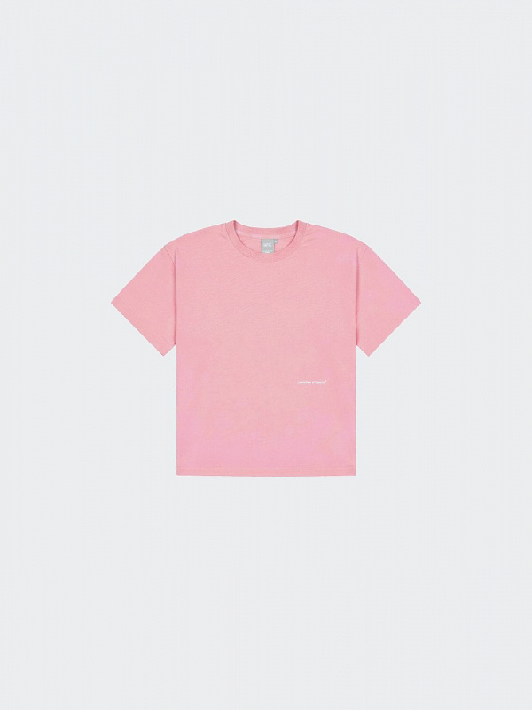 Футболка UNIFORM Boxy розовый