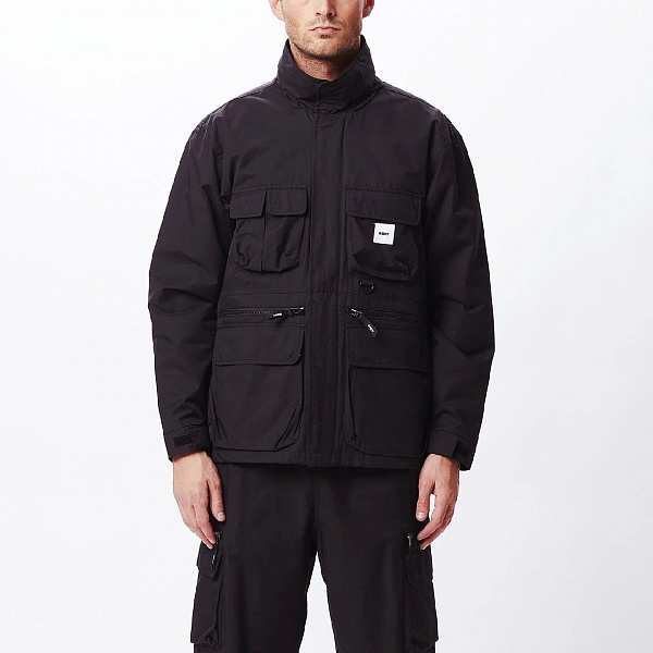 Куртка OBEY WARFFIELD JACKET BLACK