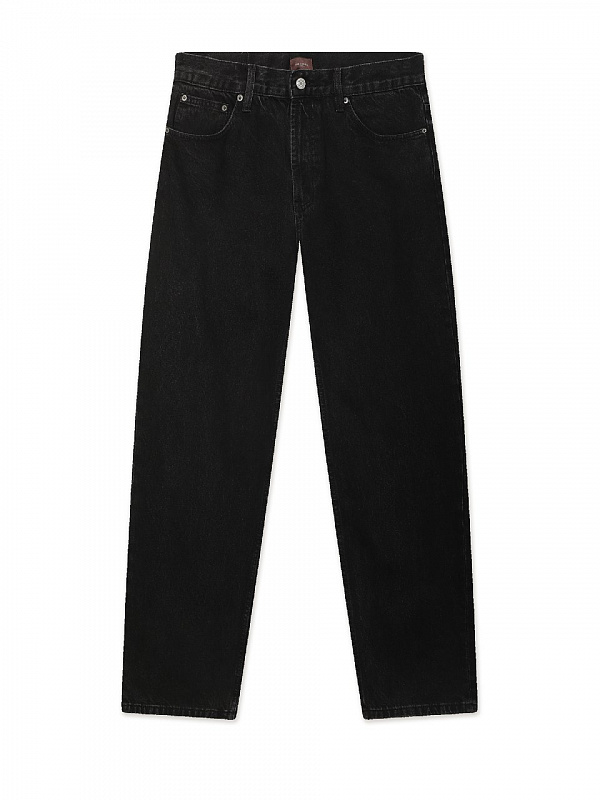 Джинсы ОКТЯБРЬ OG LOGO CLASSIC DENIM (Regular fit) BLACK