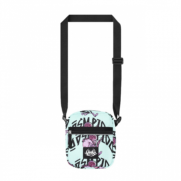 Сумка мессенджер HOOK «ВСМ Марс» Смол голубой