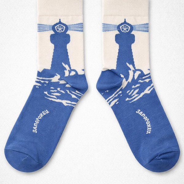 Носки ЗАПОРОЖЕЦ Маяк (Синий (Синий)